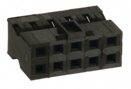 90311-010LF, Socket housing, Minitek 2x5-pin 10P, FCI (Amphenol FCI, AFCI))