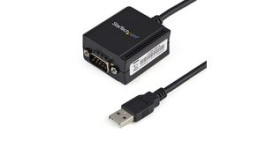 ICUSB2321F, USB to Serial Adapter with FTDI and COM Retention, USB-A - DB9, 1.8m, StarTech.com