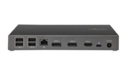 DK31C2DHSPDUE, USB-C Docking Station 3.5 mm Socket/DisplayPort/HDMI/RJ45/SD/USB-A/USB-C, StarTech.com