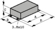 1590WLBFL Flange housing Metal, matte 50.5 x 50.5 x 27 mm Aluminium