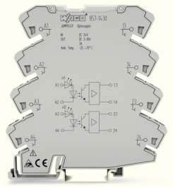 857-1430, Socket with Miniature Switching Relay, Wago