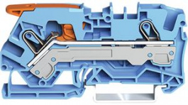 2106-1204, Feedthru Terminal, Cage Clamp, 2 Poles, 0.5 ... 10mm\x1a, Wago