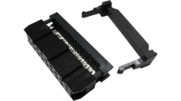 RND 205-00686, IDC Ribbon Cable Socket, 18 P , Ribbon Cable Pitch 1.27 mm, Gold-Plated, Female, RND Connect