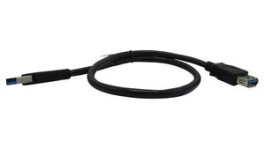 RND 765-00084, USB 3.0 A Plug to USB 3.0 A Socket Cable 500mm Black, RND Connect