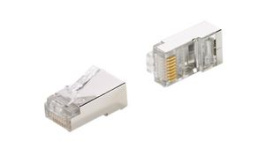 P88RB50S, Modular Plug, RJ45, CAT3/CAT4/CAT5e, 8 Contacts, 8 Positions, TUK Limited