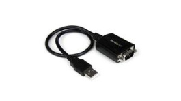 ICUSB232PRO, USB to Serial Adapter with COM Retention, USB-A - DB9, 305mm, StarTech.com