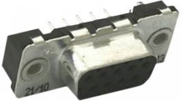 6-338313-2, D-Sub Socket 9 Female Solder PCB THT/Straight, TE Connectivity