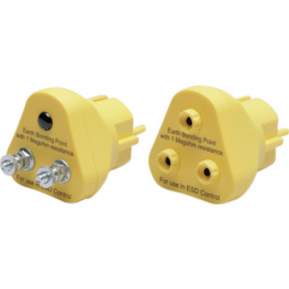 30-552-0625, Earthing Connector F (CEE 7/4), 2 x M5, Eurostat