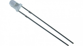 RND 135-00009, LED 3 mm round Green, RND Components