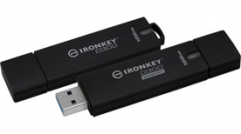 IKD300/128GB, USB-Stick IronKey D300 128 GB black, Kingston