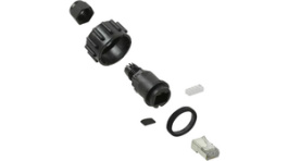 84700-0002, Circular Ethernet Socket 84700 Poles=8 Female, Molex