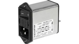 3-104-206, DD14 Power Inlet with Line Filter 8 A, Schurter