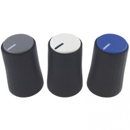 CL178812, Knob black 12 mm 6 mm, Cliff