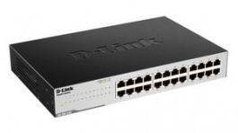 GO-SW-24G/E, Ethernet Switch, RJ45 Ports 24, 1Gbps, Unmanaged, D-Link