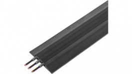 26140630, Industrial Floor Cable Protecor, Type FFF, 4.5 m x 178 mm, Black, Vulcascot