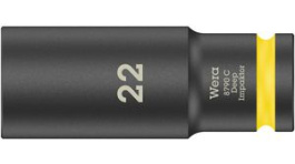 05004838001, Deep Hex Socket, 22mm, 1/2", Wera Tools