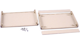 RM2055S, Plastic enclosure grey 190 x 140 x 30 mm ABS IP 43, Hammond