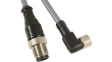 DR04GW101 SL358 Соединительный кабель; M12,M8; PIN: 4; 5м; вилка; 36ВAC; 2,2А; IP67