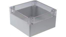 RND 455-00200, Plastic enclosure 160 x 160 x 90 mm light grey IP 65, RND Components