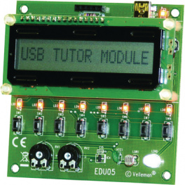 EDU05, USB tutor board, Velleman