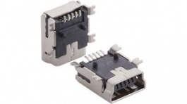 RND 205-00861, Mini USB Connector, SMT, 5 Poles, RND Connect