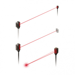 EX-L262-P, Laser convergent reflexive 0.2...0.7 m, Panasonic