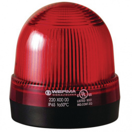 22010000, Continuous light, red, WERMA Signaltechnik
