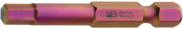 E6-210/4, Bit for hex screws 50 mm 4, PB Swiss Tools