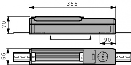 09520.0-00, Lamp cover 230 VAC, Stego