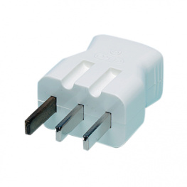 3910, Plug straight white NO, -