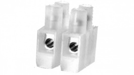 230K/2, Screw terminal block 2 400 VAC, 2-pole 16 A white 0.5. . .2.5 mm?, Adels Contact