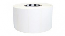 SAMPLE16014R, Label Roll, Polypropylene, 15 x 25mm, 100pcs, White, Zebra