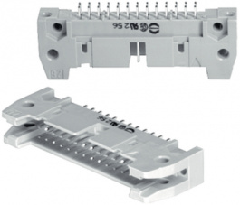 09185206924, Pin header DIN 41651 20, Male, Harting