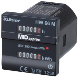 3.56M.201.075, Operating hour counter, Kubler