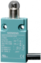 3SE54130CD201EA2, Limit Switch, 1 Make Contact (NO) / 1 Break Contact (NC), Ro, Siemens