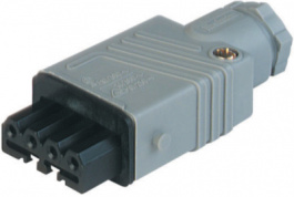 STAK 4 SCHWARZ/BLACK, Cable box, 4p+E, Hirschmann