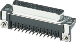 5747845-4, D-Sub female 15 female solder pcb tht/90deg., TE Connectivity