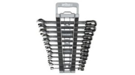 44661, Ratchet Ring Combination Spanner Set, 12 Pieces, Wiha