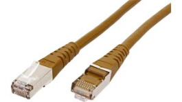 21.15.0842, Patchcord Cat 6 S/FTP 1.5 m Brown, Roline