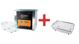 RND 605-00034+RND-605-00054, Ultrasonic Cleaning Tank 3l 100W + Basket, RND Lab