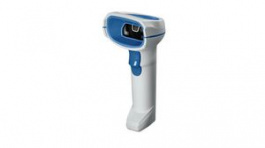 DS8178-HCBU210MP5W, Barcode Scanner Kit, 1D Linear Code/2D Code, 0 ... 404 mm, PS/2/RS232/USB, Bluetooth 4.0, Blue/White, Zebra