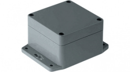 RND 455-00270, Plastic enclosure 82 x 80 x 55 mm dark grey ABS IP 65 / NEMA 4, RND Components
