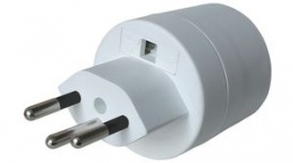 1409571 1, Travel Adapter F (CEE 7/3) Type 12, Steffen