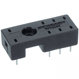 8-1393234-4, Панелька; PIN:5; 12А; 400ВAC; Монтаж: на плату; Серия: RP, RT, RT1,RY, Schrack / TE