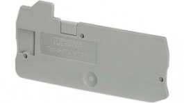3211863, End plate, grey, Phoenix Contact