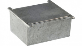 RND 455-00865, Metal enclosure, Natural Aluminum, 118.5 x 119 x 56.5 mm, RND Components