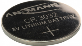 1516 - 0013, Lithium Button Cell Battery,&nbsp;&nbsp;Lithium Manganese Dioxide, 3 V, Ansmann