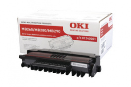 1240001, Toner black, Oki