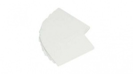 104523-210, Plastic Card, 500 Cards, PVC, White, Zebra