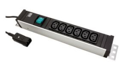 333.1121, Power Distribution Unit 6x IEC 60320 C13 Socket - IEC 60320 C14 Plug, Bachmann